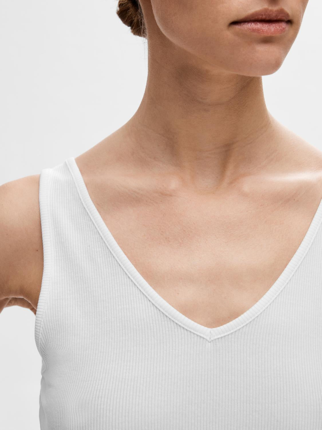 Dianna Tank Top - Hvit/ Bright White